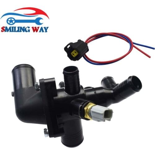 Thermostat + Housing + Sensor & Wiring Harness BK3Q-8A586-AB For Ford Ranger 2011-2020 & Transit MK7 MK8 2006-2020 2.2 RWD TDCi