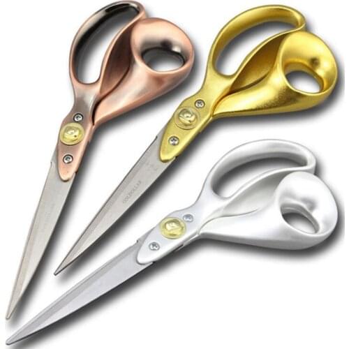 Vintage Cutting Scissors Tailor Scissors For Sewing Needlework Sharp Long Scissors Cutter Trimming Embroidery Blade Handmade DIY