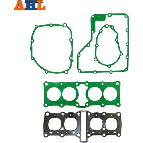 AHL Motorcycle Parts Head Cylinder gaskets Stator Engine Cover Gasket Kit For Yamaha FZR250 FZR250R FZR250RR 3LN 1HX replacement