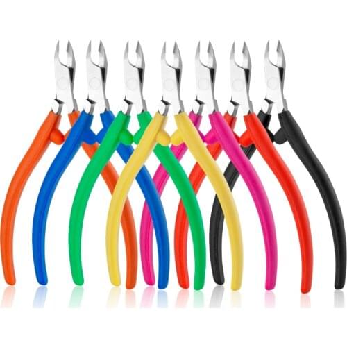 1PC Cuticle Nippers Cutter Pliers Dead Skin Remover Nail Art Manicure Clipper Scissor Pedicure Fingernail Toenail Trimming Tool