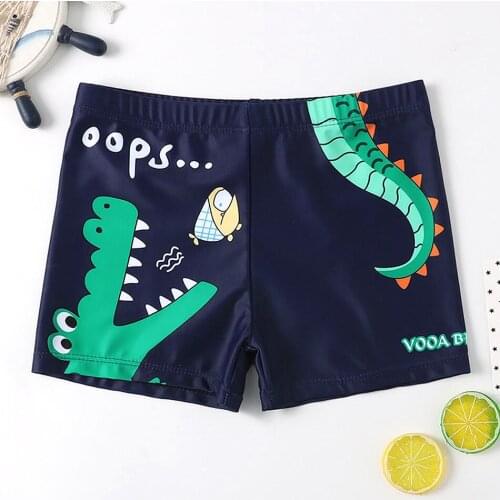 2021Swimming Trunks for Boys Crocodile Childrens Swimwear 2-9 Years Boy Swimsuit Shorts Quick-Dry Kids Beachwear Bathing Suits