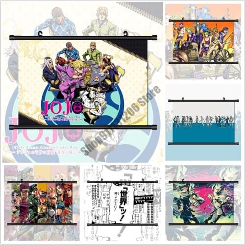 Diamond Mosaic Jojos Bizarre Adventure Anime Diamond Painting Embroidery Full Round Christmas Room Decoration Cross Stitch Kits