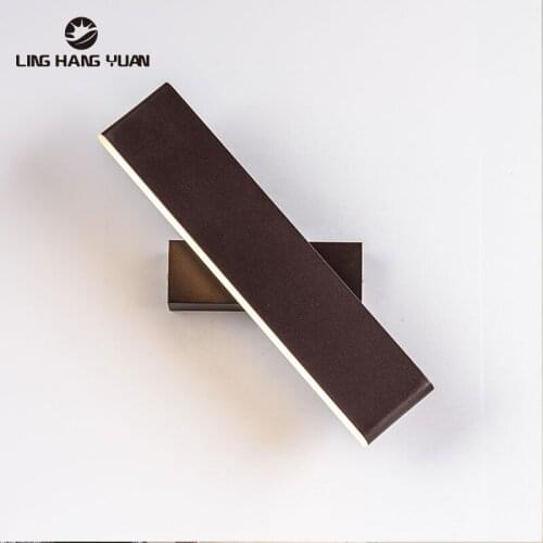 Sconce Wall Lamps Gold Coffee White Meteal 6W Modern Led Wall Light For Living room Bedroom Bedside Corridor Lighting Fixtures