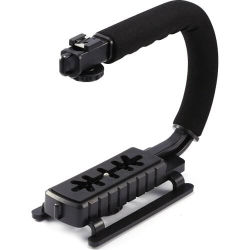 C Shape Bracket Handheld Video Stabilizer Steadycam For DV DSLR Camera Camcorder