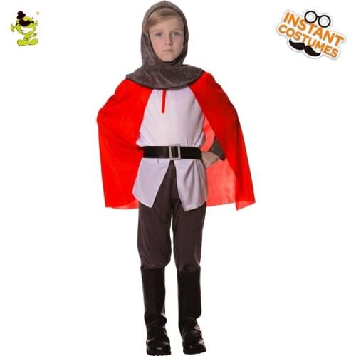 Kids Knight Warrior Costumes Halloween Children Outfit Fancy Dress Party Cosplay Costumes Dressing Up Clothing