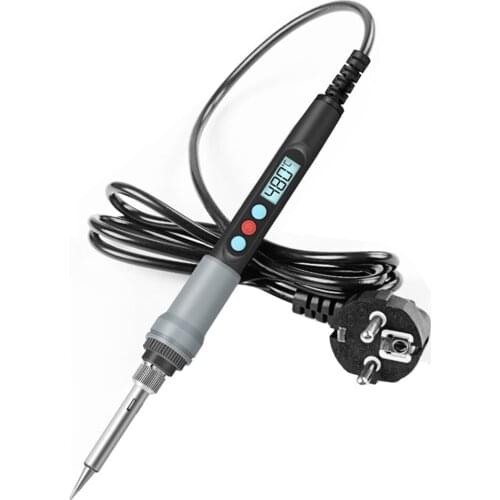 HANDSKIT 90W Constant Temperature Electric Soldering Iron Temperature Adjustable Electric Iron LCD Digital Display Solder Iron