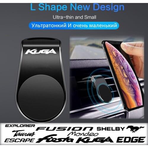 Creative Magnetic Car Air Outlet Magnetic Mobile Phone Holder Magnet Air Outlet for ford Kuga mk2 2017 accessories