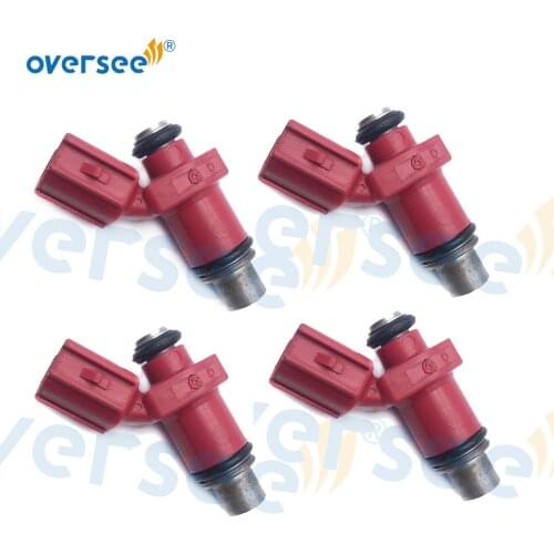 Oversee Fuel Injector 6D8-13761-00 For Yamaha Outboard 80BEL 75-90HP 4 Stroke 6D8-13761