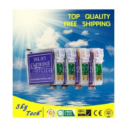 Empty Refillable cartridge with ARC chips for T2001 - T2004 ,Suit For Epson xp-200 XP-100 XP-300 XP-400 WF2520 WF2530 WF2540
