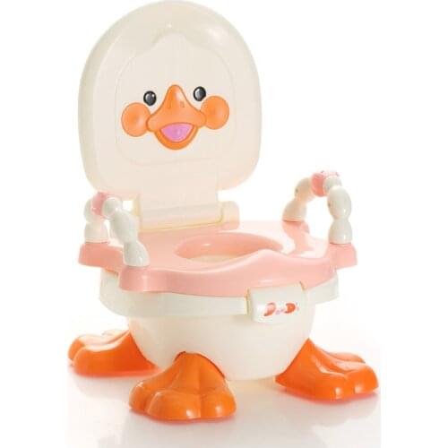 Duck Step Stool Toilet Trainer Potty Training Chair Seat Kid Toddler Baby
