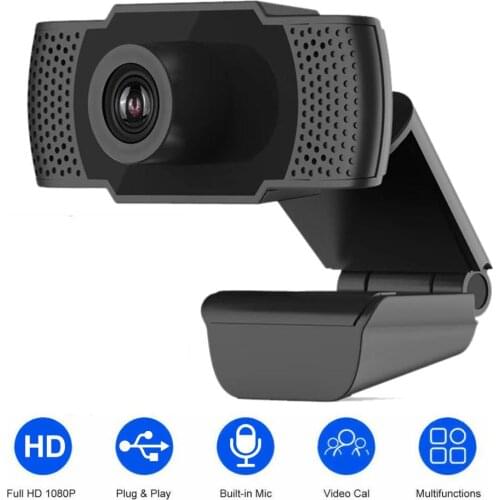 Web Cam Automatic White Balance 720P Webcam Camera for Laptops Desktops Android Tv