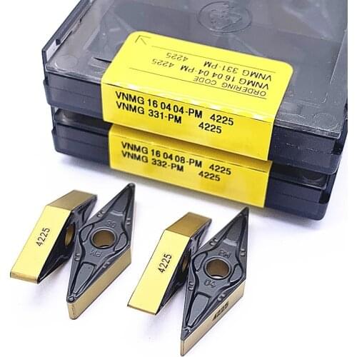 VNMG160404/08 PM 4225 carbide tool indexable metal turning tools CNC turning tools high quality cutting tools