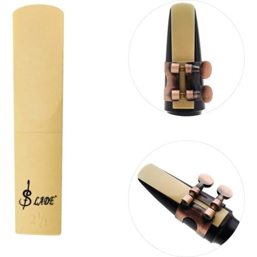 High Quality ABS Reed Strength 2.5 Durable Suitable for Alto Eb Saxophone Sax Accessory Four Colors Choice