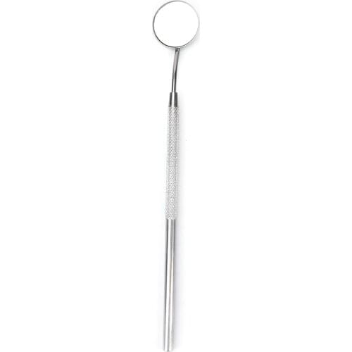 JETTING 1Pc Stainless Steel Dental Mirror Dentist Handle Tool for Teeth Cleaning Inspection