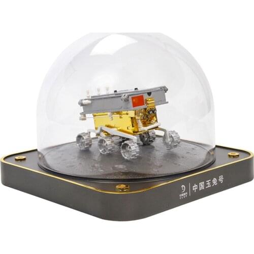 1:16 Scale Rover Model Lunar Landing 3D Metal Model Science Souvenir Display