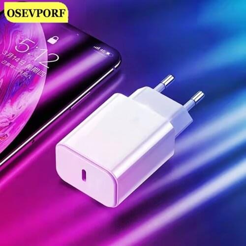 20W 18W Fast Charger QC3.0 4.0 Quick Charge 4.0 3.0 Type-C PD Charge Wall Quick Charging Adapter for iPhone Huawei Xiaomi Tablet
