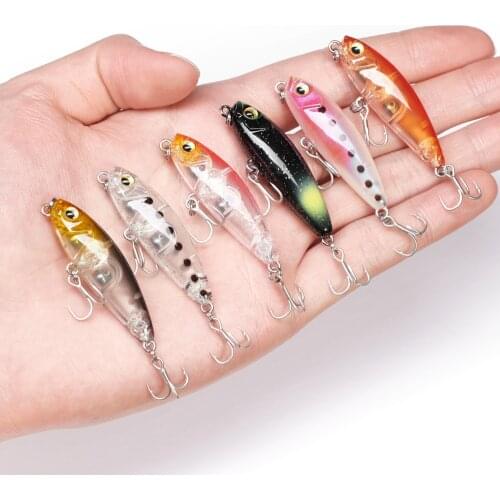 43mm 4.1g Rockfishing Fishing Lures Pencil Woblers Mini New Hot Pike Artificial Bait For Fishing Baits Fish Sinking Wobblers