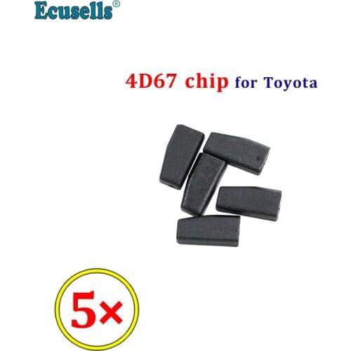 5pcs/lot 4D67 chip master transponder carbon chip for Toyota/Lexus