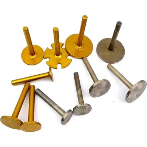 6mm shank diamond sintered carving and grinding disc for marble granite stone carving and grinding