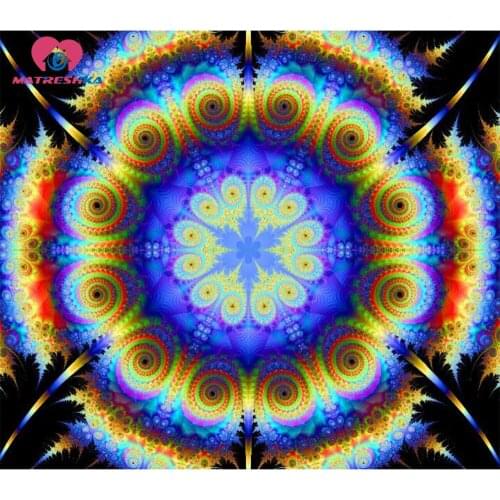 Diamond embroidery Mandala picture of rhinestones diamond painting kit Paintings rhinestones diamonds handicrafts Cross-stitch