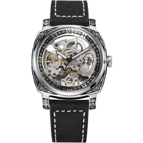 BRIGADA Men's Watch With Leather Strap
