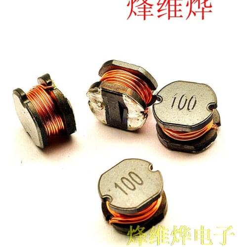 CD75 10UH standard word 100k SMD power inductors ( 100 )