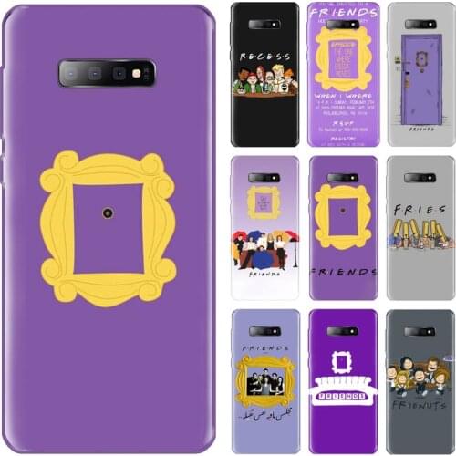 Friends tv series Purple door Phone Case Cover Fundas For Samsung Galaxy S5 S6 S7 S8 S9 S10 S10e S20 edge plus lite