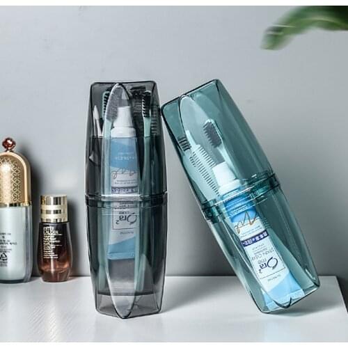 GURET Outdoor Travel Wash Cup Household Toothbrush Holder Travel Toiletries Bathroom Organizer Portable Bathroom Accessories Set