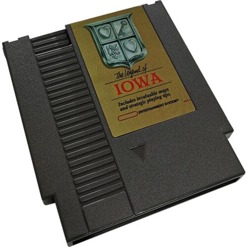 Legend of Iowa_adventure-Game Cartridge For NES Console 72 Pins 8bit Single card
