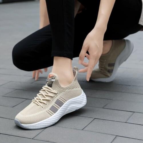 Women Casual Sneakers Ladies Sport Shoes Breathable Walking Mesh Flat Shoes Woman White Sneakers Women Tenis Feminino Female