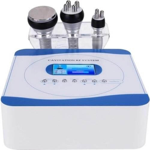Facial Massager 3 In 1 Vacuum Ultrasonic 40K RF Body Shaping Slimming Fat Burning Machine 110-240V Jade Roller