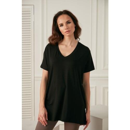 Женские длинные футболки MONAMORE China At AliExpress