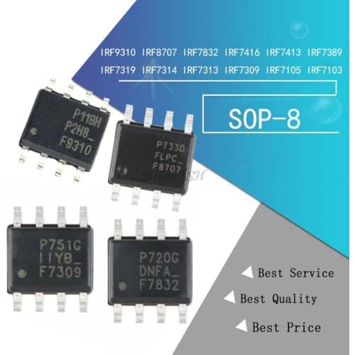 10PCS IRF7319TRPBF SOP-8 IRF7319TR SOP IRF7319 F7319 SMD