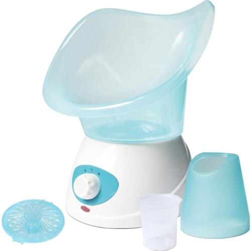 Non Slip ABS Portable Remove Dirt Moisturizing With Aromatherapy Diffuser Deep Cleaning Facial Steamer Cool Mist Spa Treatment