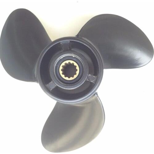 7.8 x 9 For NISSAN 4HP 5HP 6HP for NISSAN Outboard propeller Outboard Motor Aluminium Propeller Motors 12 tooth spine