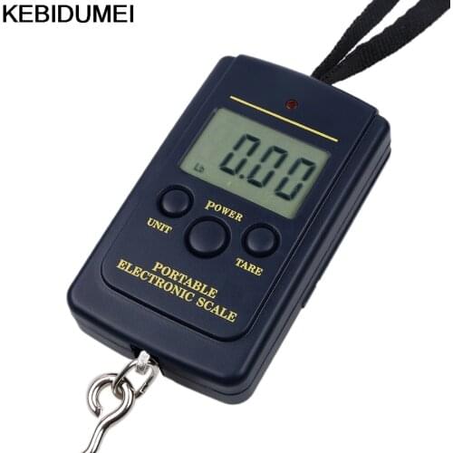 1PC Multifunctional Mini 40kg/10g Electronic Hanging Fishing Luggage Balanca Portable Digital Handy Pocket Weight Hook Scale