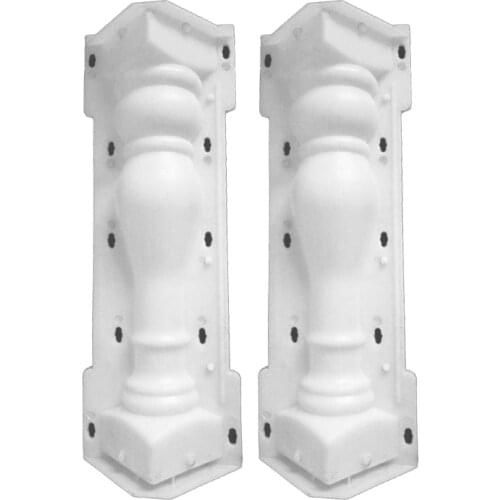 Garden Roman Column Mold Edging Stone Effect DIY Courtyard Garden Plastic Paving Mould Path Maker Cement Pool Long