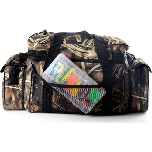 Outdoor Shoulder Bag Large Capacity Waterproof Outdoor Camping Fishing Travel Shoulder Bag Lure Storage Lure Fishing Tackle Pack