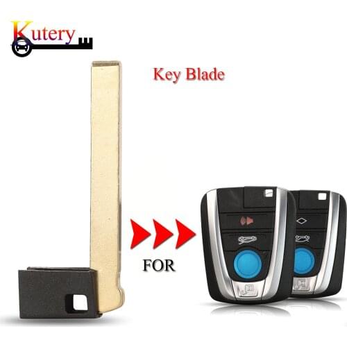 Kutery Remote Smart Car Key Blade For BMW i3 i8 Series 2014 2015 2016 2017 Replacement Uncut Car Key Blank Blade