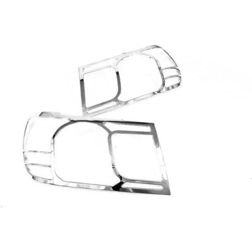 High Quality Chrome Head Light Cover for Toyota Land Cruiser FJ100 06-09 Free Shipping