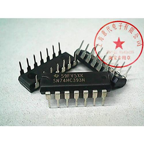 5pcs SN74HC393N 74HC393