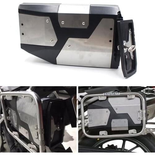 Decorative 4.2 liters Aluminum tool box For BMW R1200 GS LC 2004-on R 1200 GS ADV Adventure 2013-on R1250GS & Adventure 2019