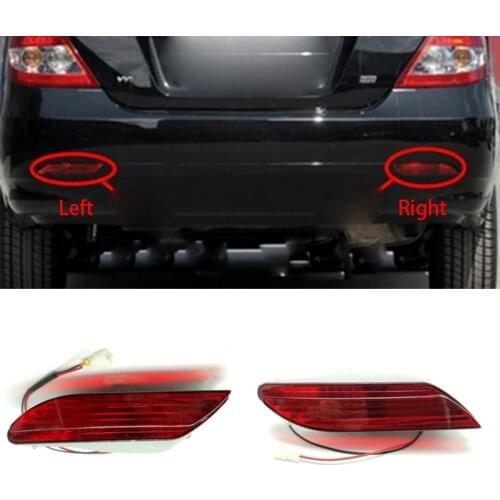 For BYD F3 05-13 Tail Rear bumper reflector lamp Brake light rear fog lights