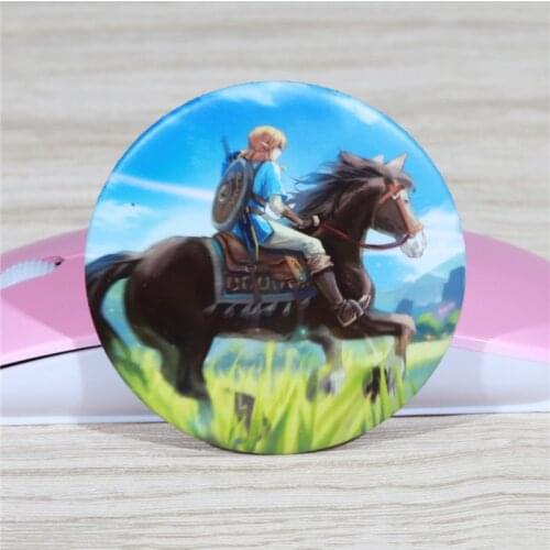 FFFPIN 5.8cm Zelda Badge Korea Japan Classic Game Brooch TV Child Gaming Cellphone Backpack Pin Coin Icon Clothes Decor Mark