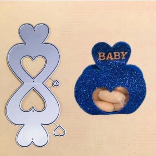 Fruit, candy Box Metal Cutting Dies for DIY Scrapbooking Album Paper Cards Decorative Crafts Embossing Die Cuts