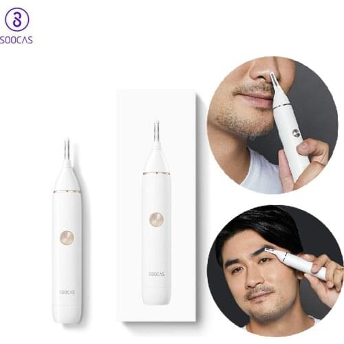 SOOCAS Electric Nose hair trimmer for Xiaomi Youpin Mini N1 Portable Ear Nose Hair Shaver Clipper Waterproof Safe Cleaner Men