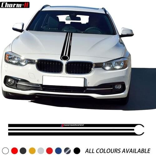 Car Hood Sticker M Performance Engine Cover Bonnet Decal For BMW 3 Series G20