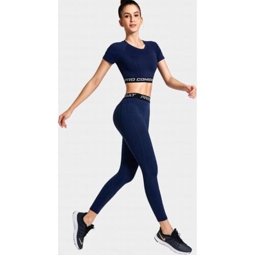 Peeli 2 Piece Yoga Set Sport Wear Women Sports Suit Fitness Gym Clothing Seamless Sports Bra Leggings Workout Running Tracksuits