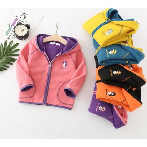 2020 New Boys Coat Winter Jackets For Girls Cotton Children Clothes Baby Girl Hooded Coat Toddler Kids Warm Outerwear 2-5-7 Year