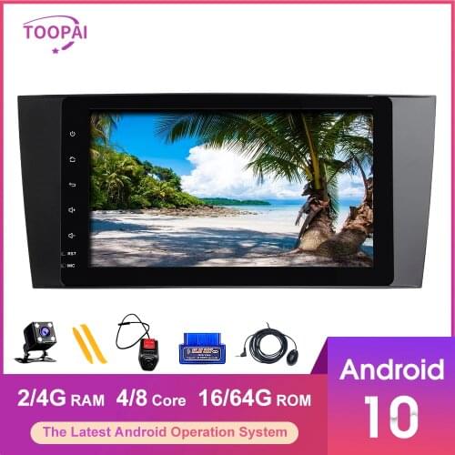 TOOPAI Android 10 For Mercedes Benz W203 CLK200 CLK22 Volkswagen Crafter Auto Radio Stereo Navigation GPS Multimedia Player New